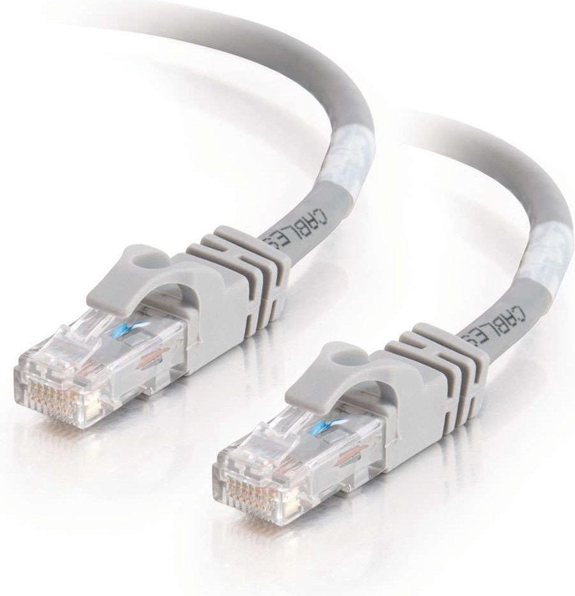C2G 20m Cat6 550MHz Snagless Patch Cable 20m Cat6 U/UTP (UTP) Grijs netwerkkabel