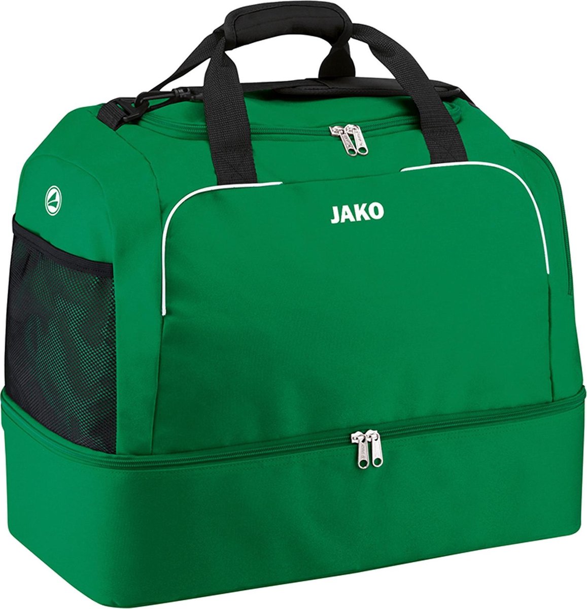 Jako Sporttas Classico met Bodemvak Senior Sport Groen