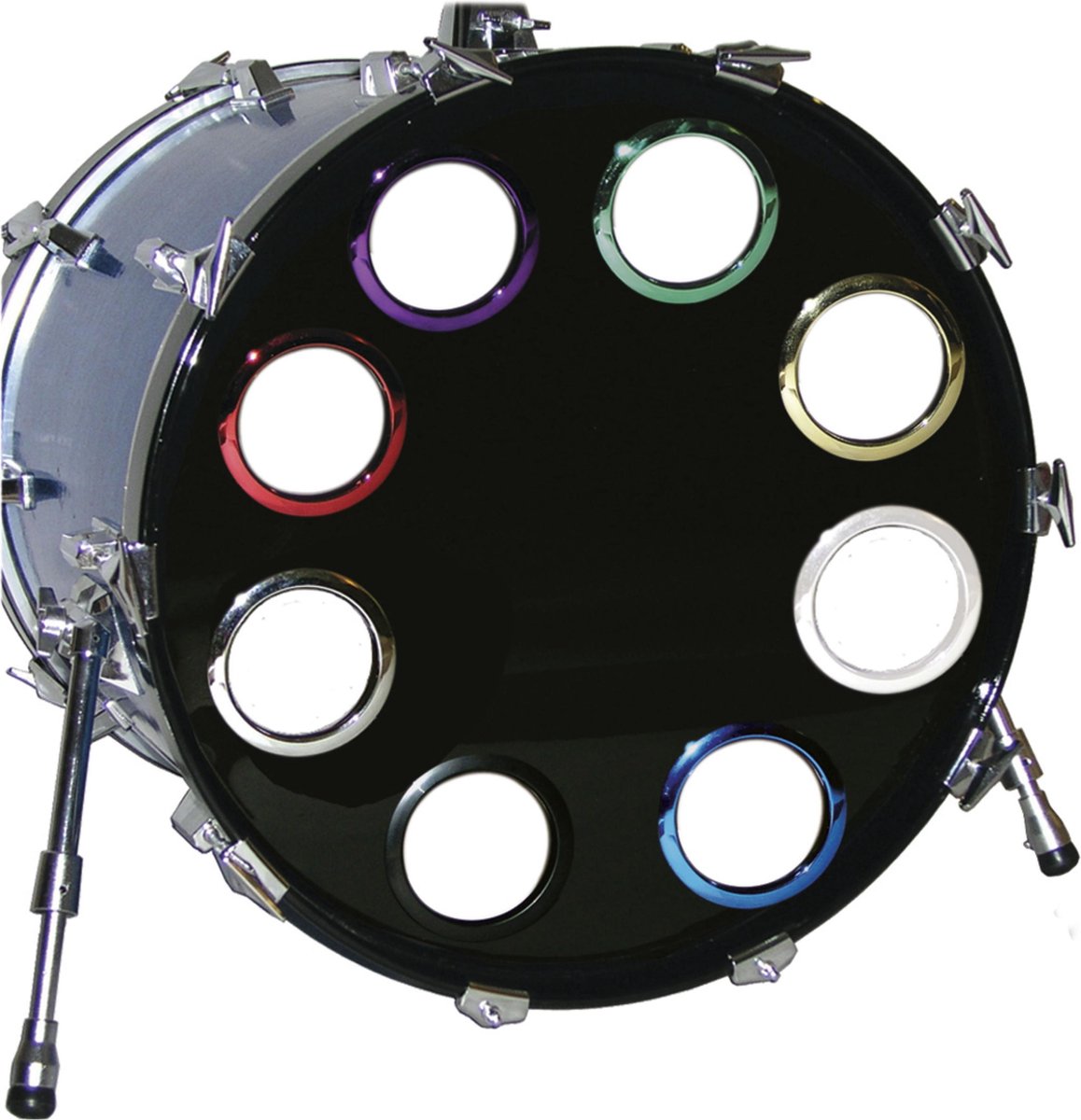 BD-vel versterkingsring 6" zwart