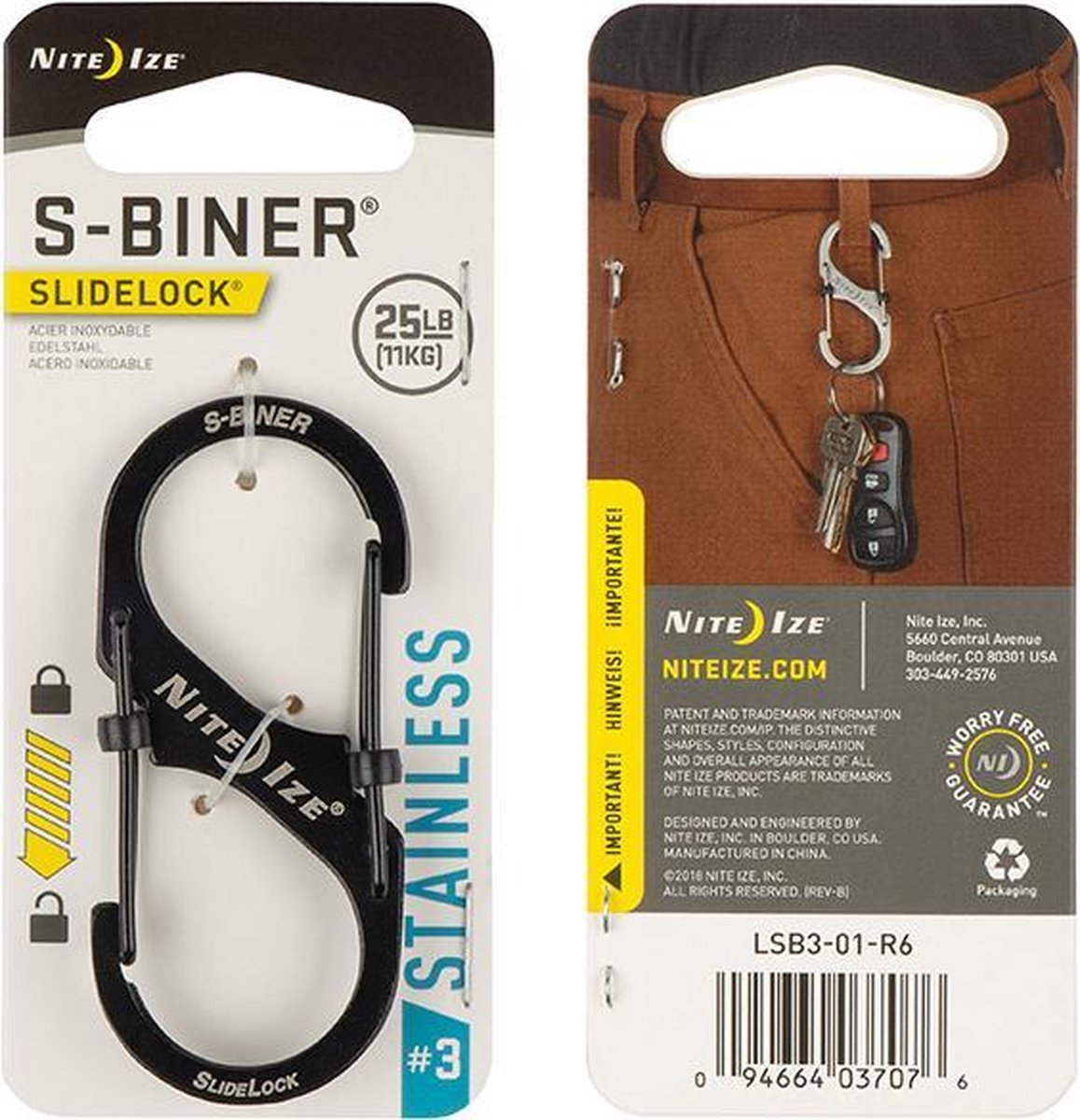 Nite Ize - S-Biner - Slidelock