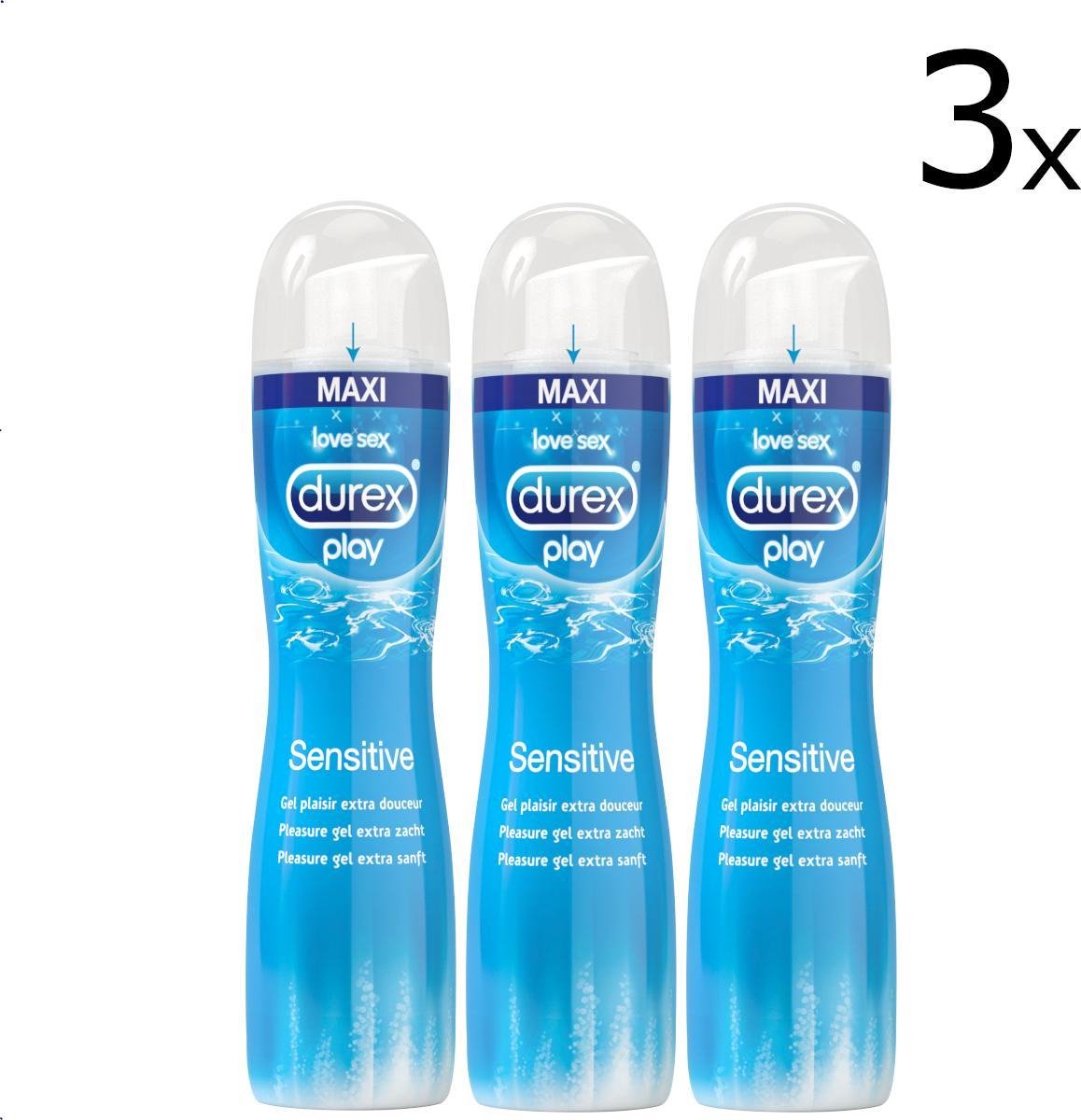 Durex Glijmiddel Play Sensitive – 100ml x3