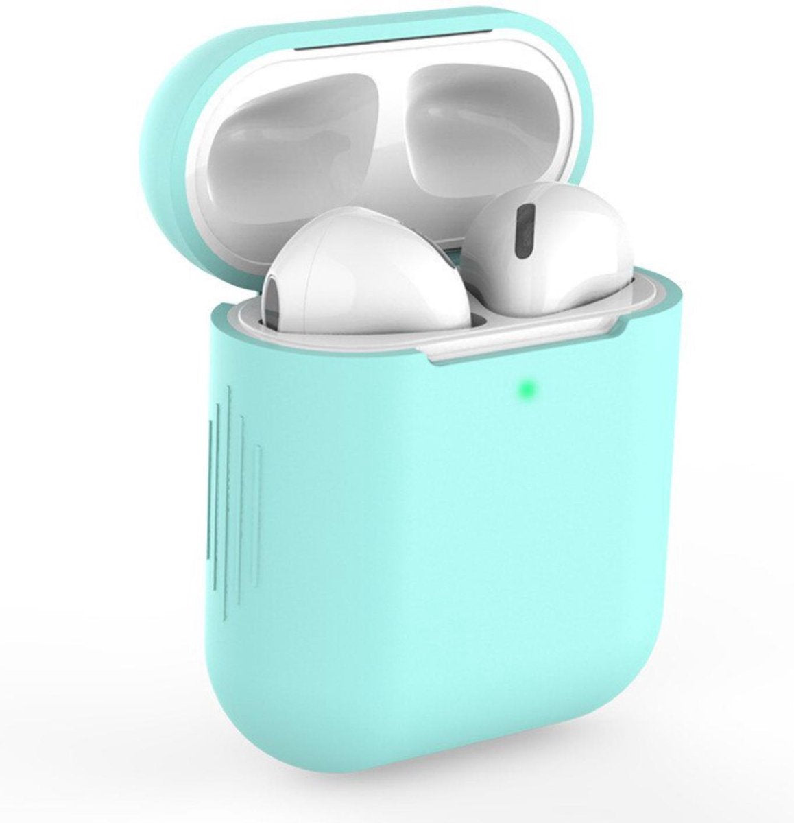 Airpod case | Hoesje | Antislip | Anti shock | Mint | AirPods