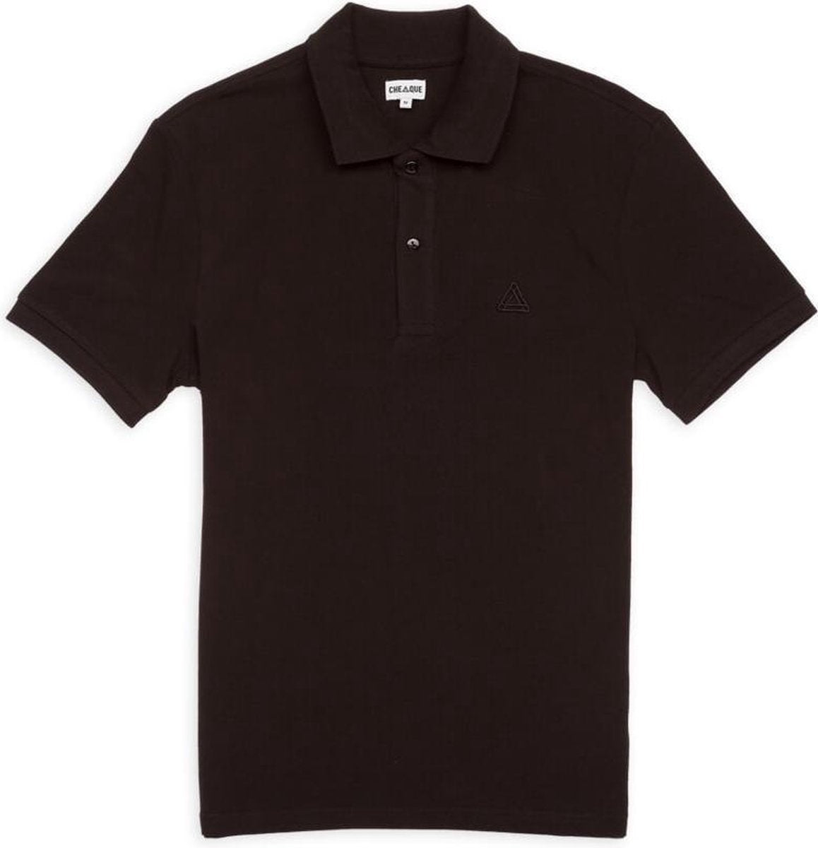 CHEAQUE LOGO ZWART POLO