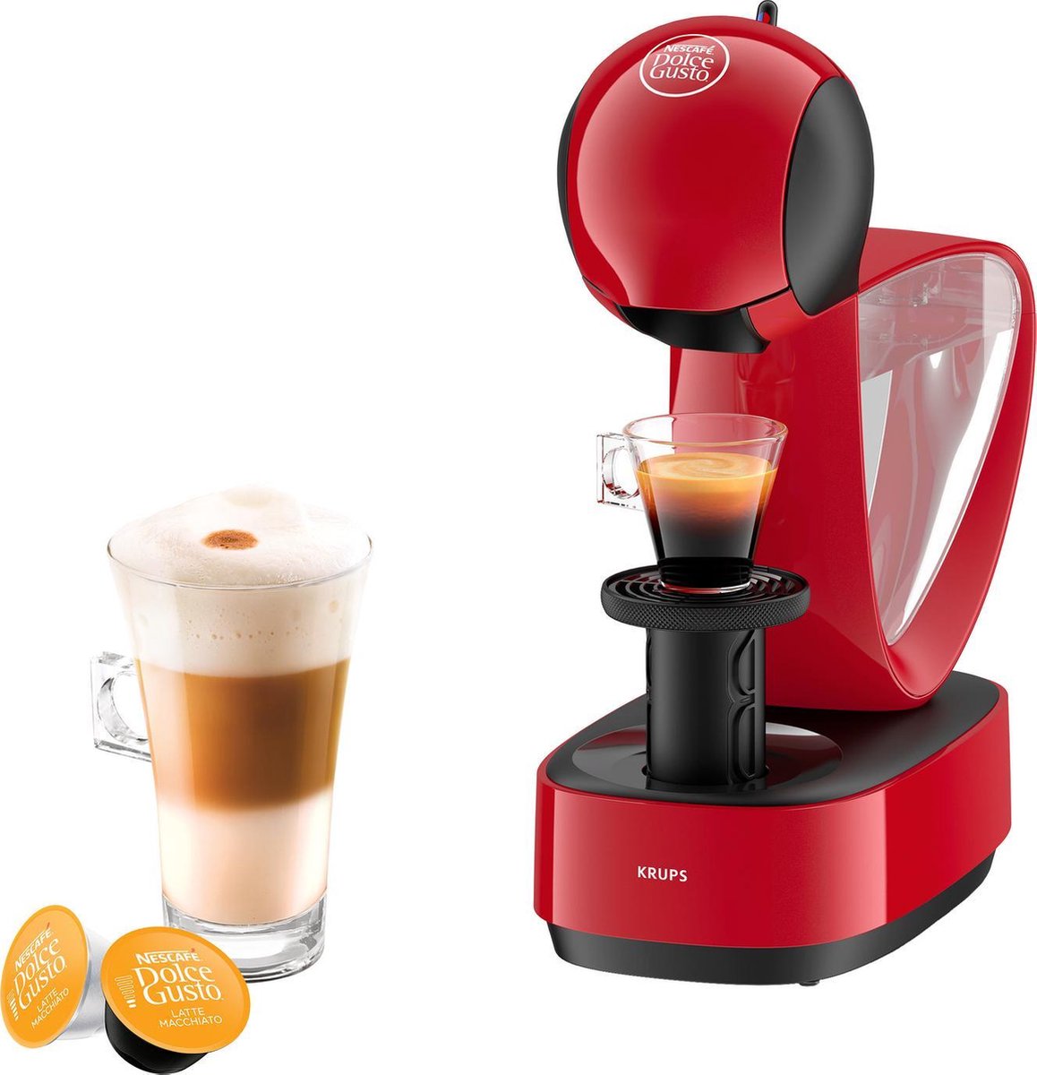 Krups NESCAFÉ® Dolce Gusto® Infinissima KP1705 - Koffiecupmachine - Rood