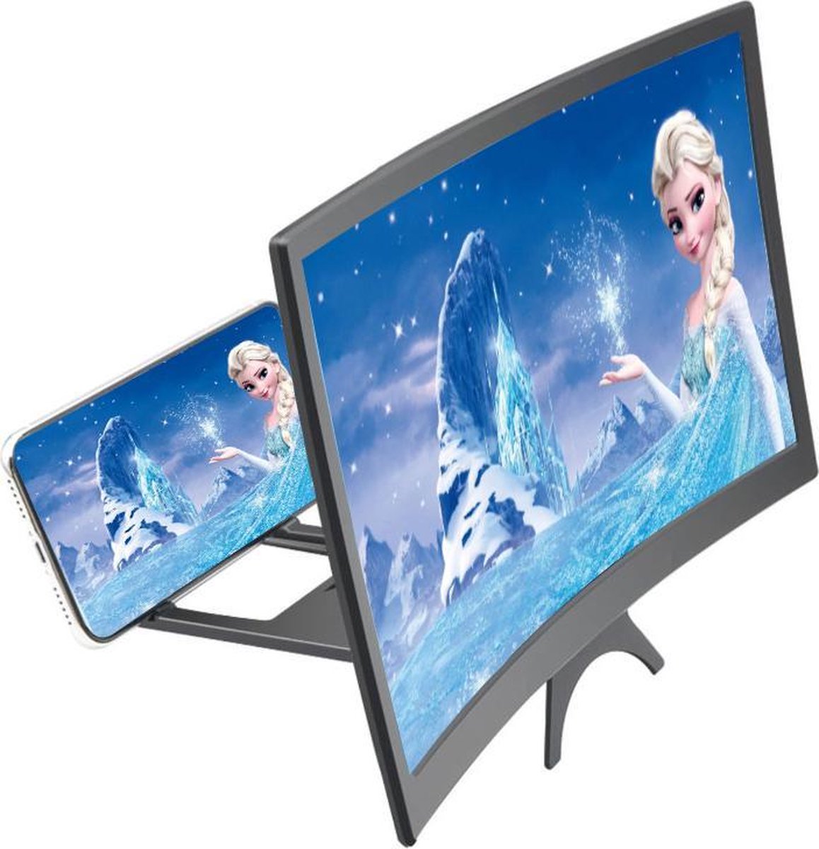 Vergrootglas voor Smartphone - Beeldscherm Vergroter HD - 3D schermvergroter voor Phone - Telefoon Vergrootglas - Schermvergroter - Thuis Bioscoop - Beeldschermvergroter - 3D - Scherm vergroter voor mobiele telefoon - projectieschermen
