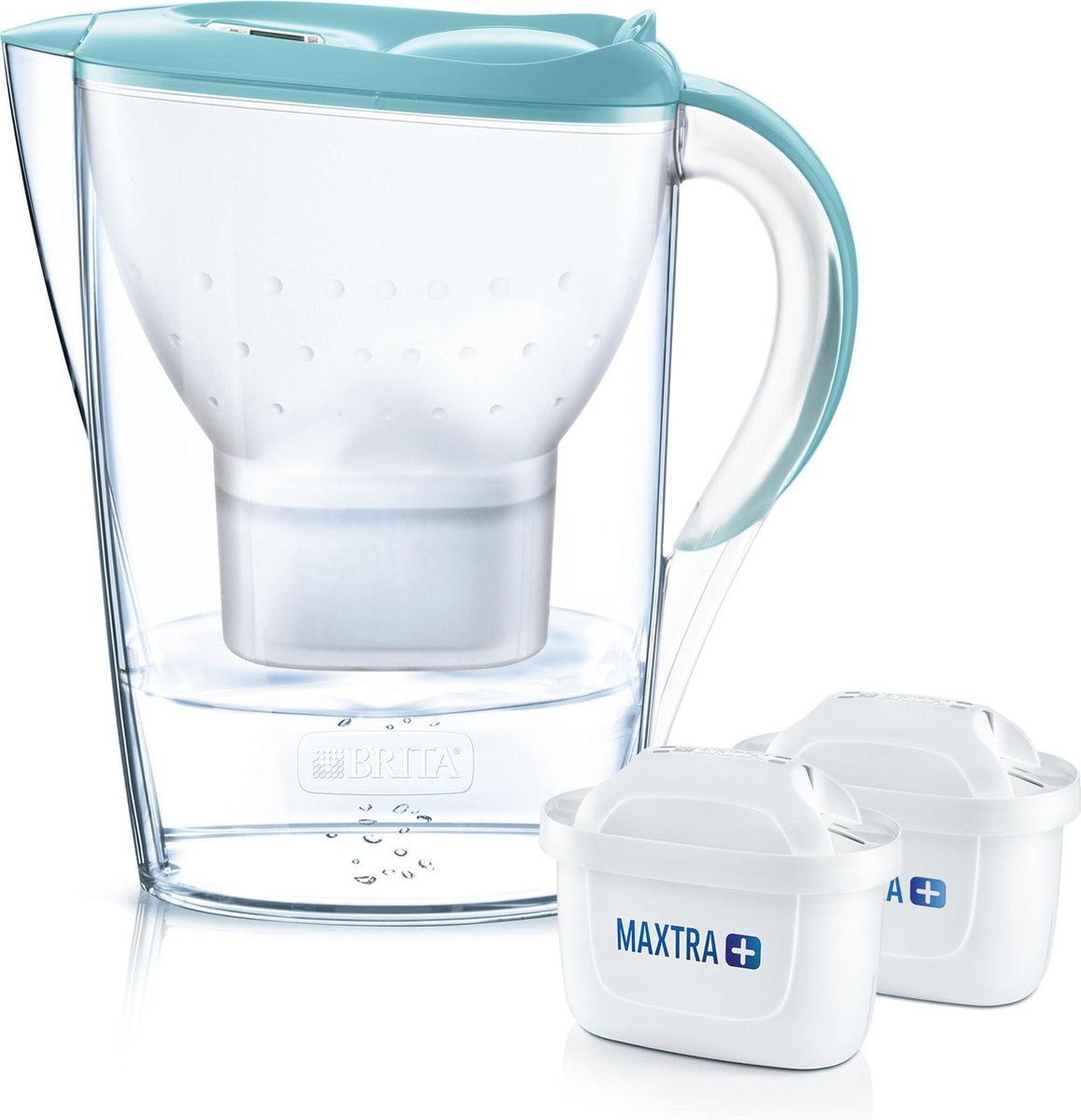 Brita Marella Maxtra+ Waterfilter - Licht Blauw + 2 Filter Cartridges