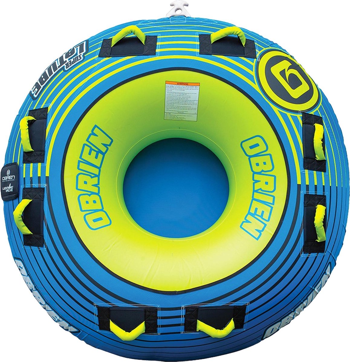 O'Brien Opblaasband - geel - blauw
