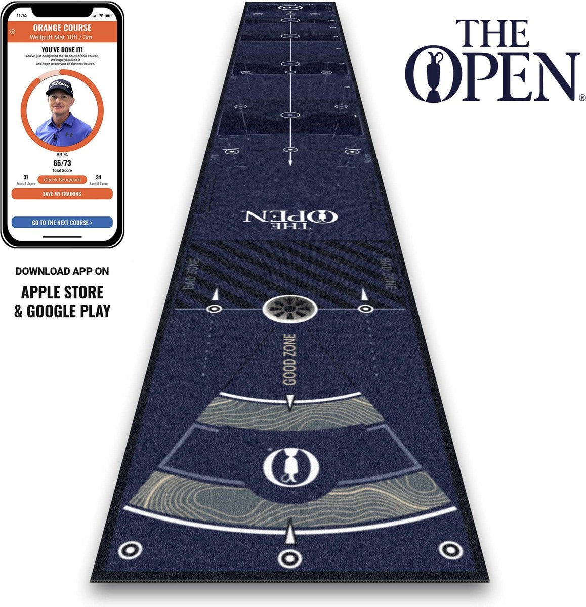 WellPutt x The Open Limited Edition Putting Mat