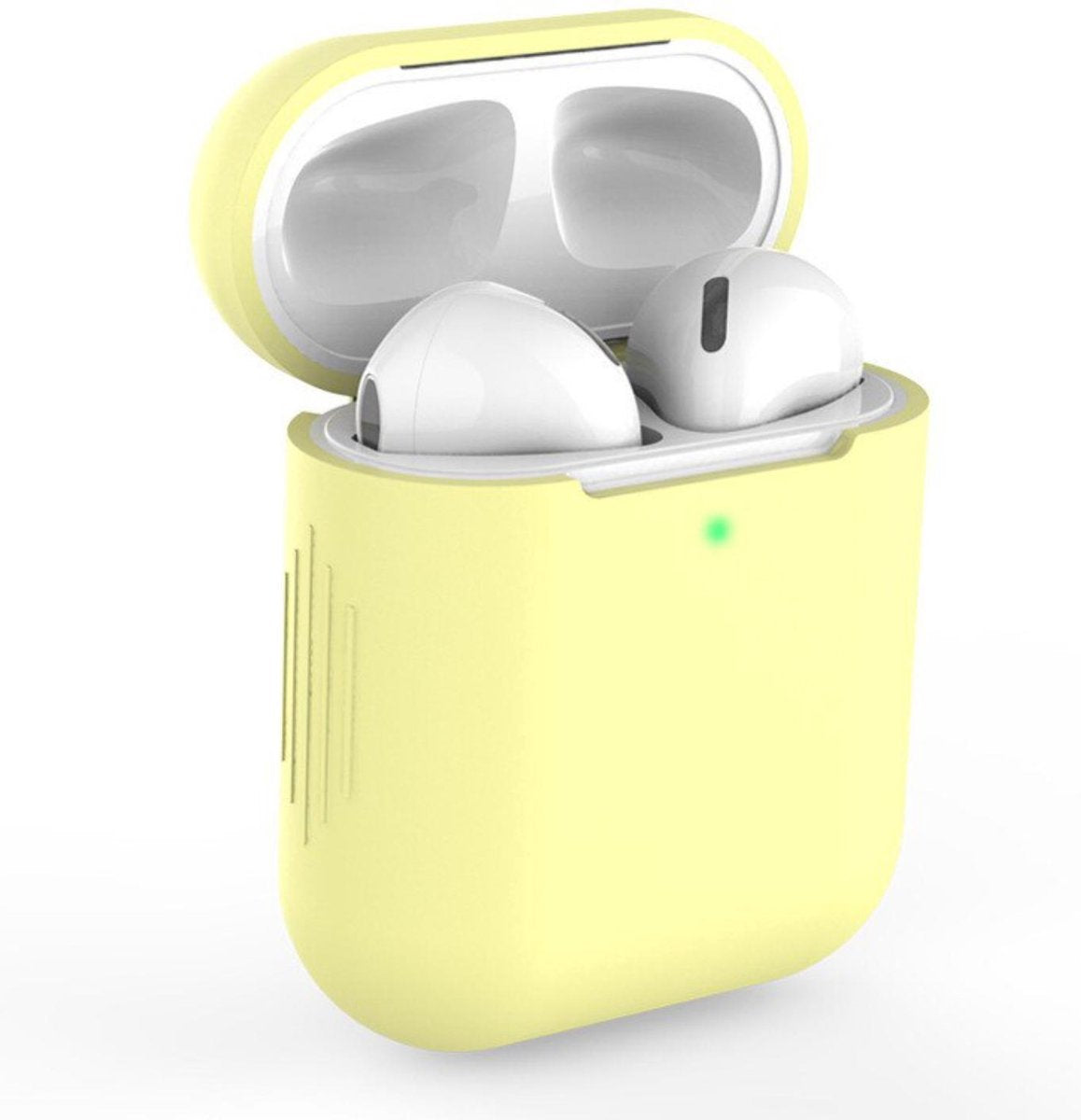 Airpod case | Hoesje | Antislip | Anti shock | Geel | AirPods