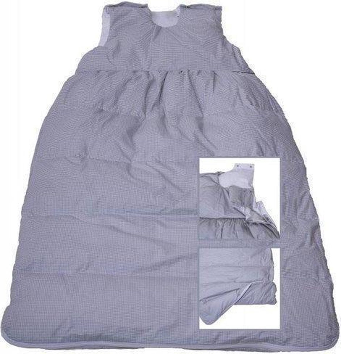 Nicolientje Babyslaapzak Slaapzak dons grijs 110 cm