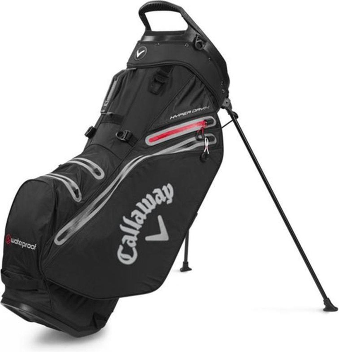 CALLAWAY HYPER DRY 14 STANDBAG - ZWART GRIJS Zwart/ Grijs