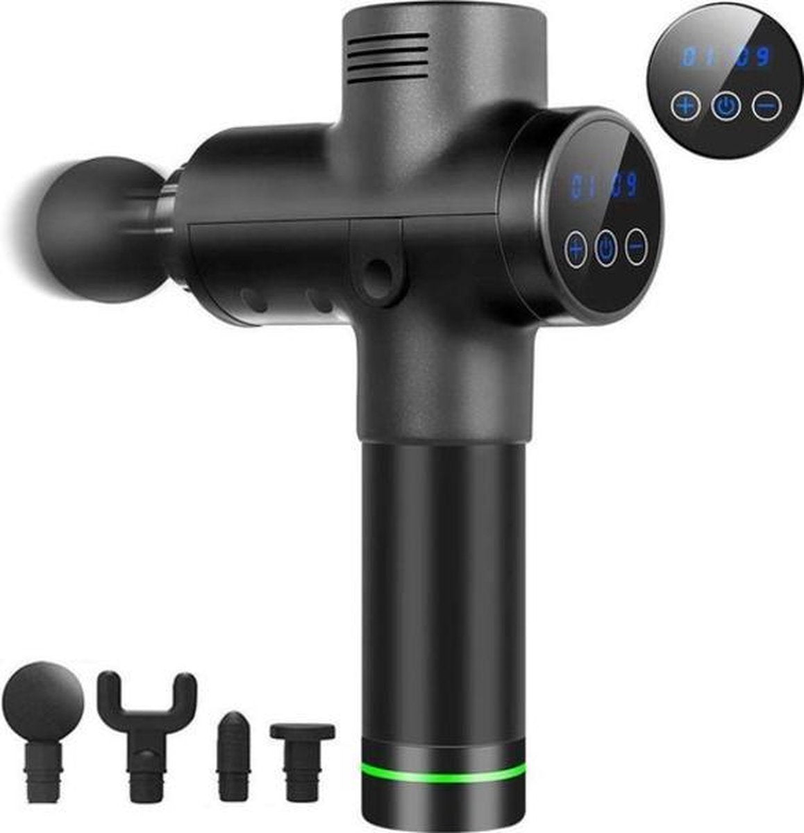 Massage Gun Premium | Nieuwste model | 30 snelheden | LCD touch screen | Massagepistool | Massagegun | Sportmassage | Ontspanningsmassage | Spierherstel