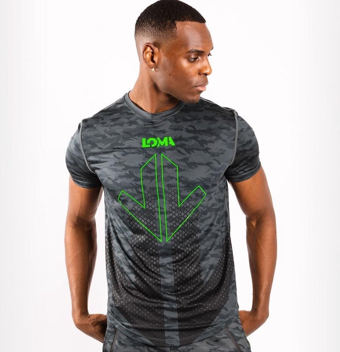Venum Arrow LOMA Signature Collection Dry Tech T-shirt Dark Camo maat XL