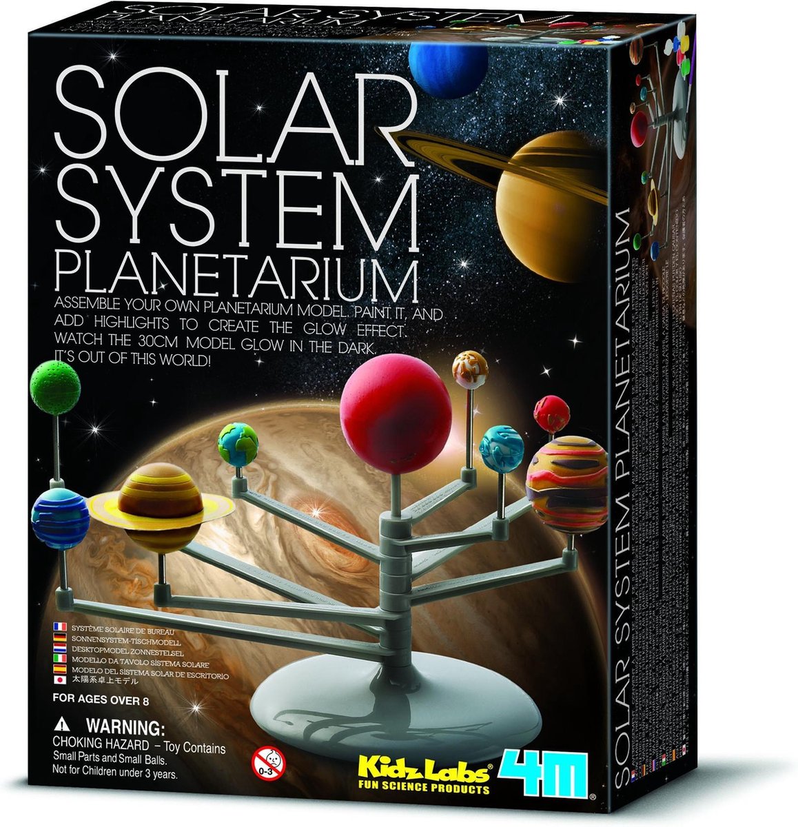 4M - KidzLabs - Bouwset - Planetenstelselmodel