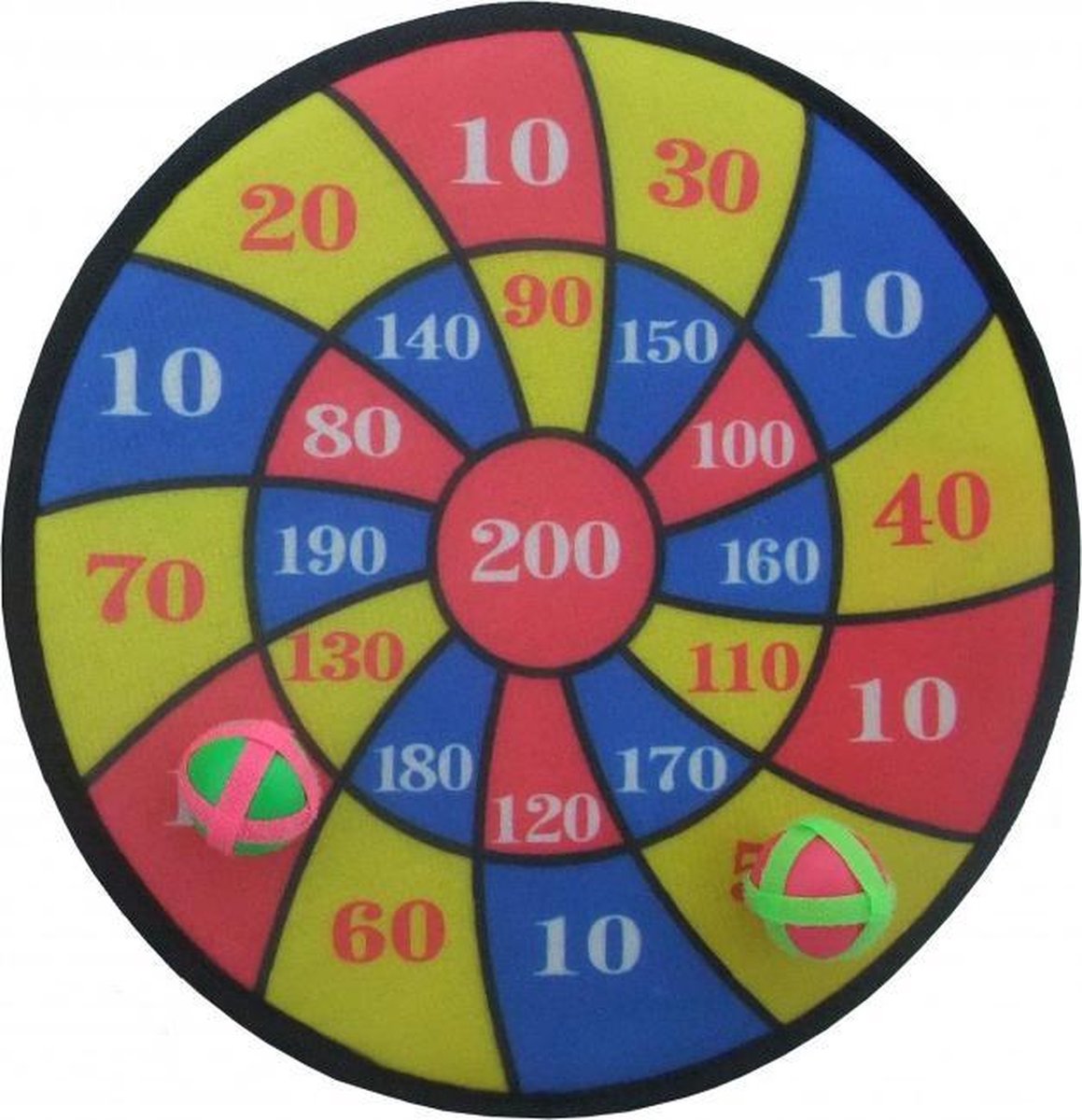 Dartbord klittenband - 30cm