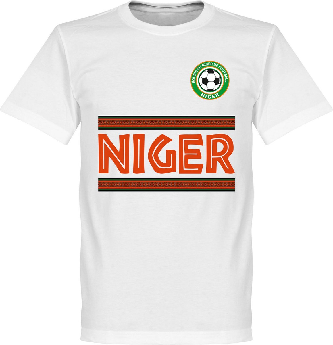 Niger Team T-Shirt - Wit - XXXXL