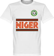 Niger Team T-Shirt - Wit - XXXXL