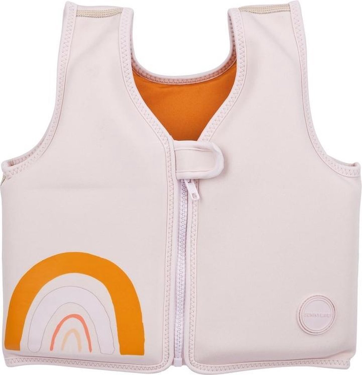 Sunnylife - Zwemvest - Drijfvest - Rainbow - Roze - 15 tot 18kg - 34x31x7cm