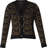 YEST Caelyn Vest - Dark Blue Multi-col - maat 46