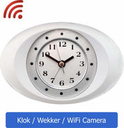 Spy Camera - Verborgen Camera voor iPhone & Android gebruikers - Bewakingscamera - WiFi Camera incl. batterij & oplader - Camera beveiliging - Wit