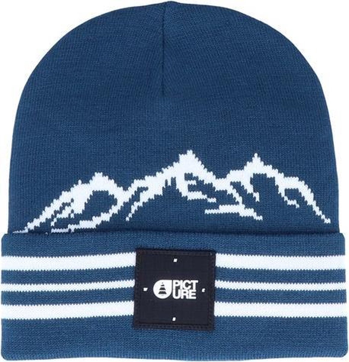 Picture - Newton beanie - Petrol blue