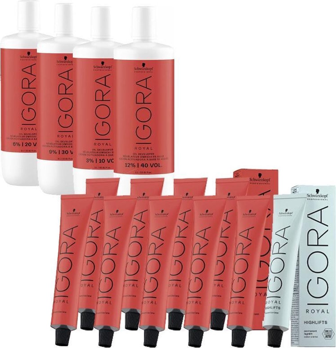 Schwarzkopf Igora Royal Haarkleuring ZZP Startpakket