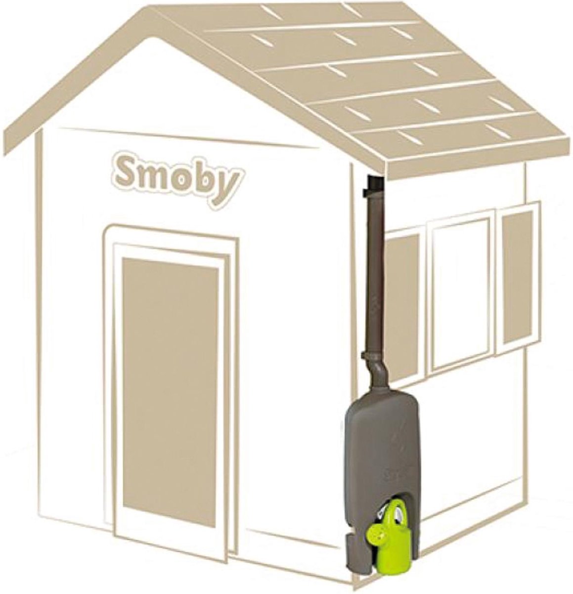 Smoby Regenton - Speelhuis