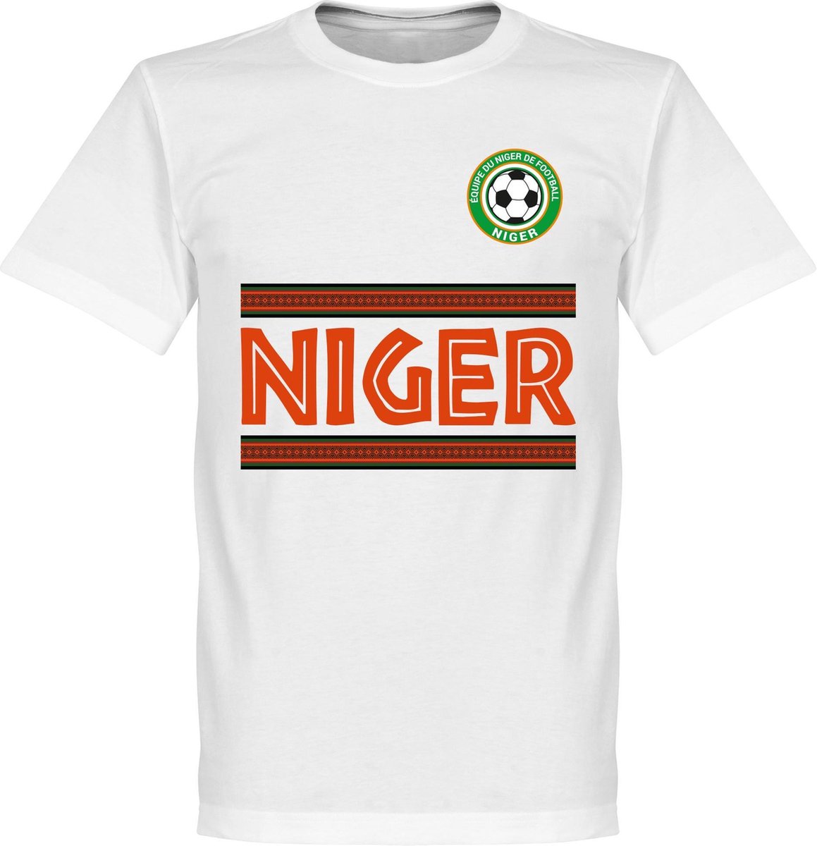 Niger Team T-Shirt - Wit - L