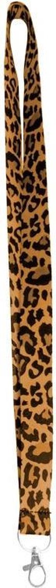 Luipaard Keykord - Sleutelkoord - Lanyard  48 cm