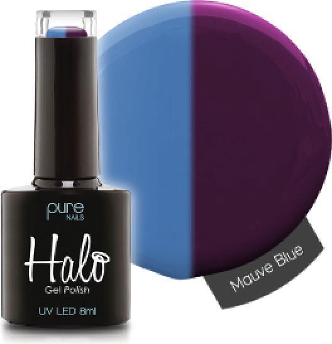 Halo Gel Polish Mauve/Blue (Thermogel) - Professionele Gellak