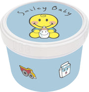 Zak!Designs Smiley Kinderen Snackbox - Boy - Melamine - Blauw