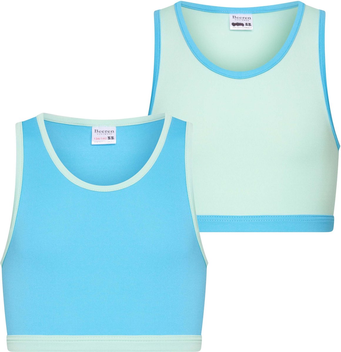 Beeren 2-Pck Mix&Match M. Hesje Mix Mint/Turquoise 134/140