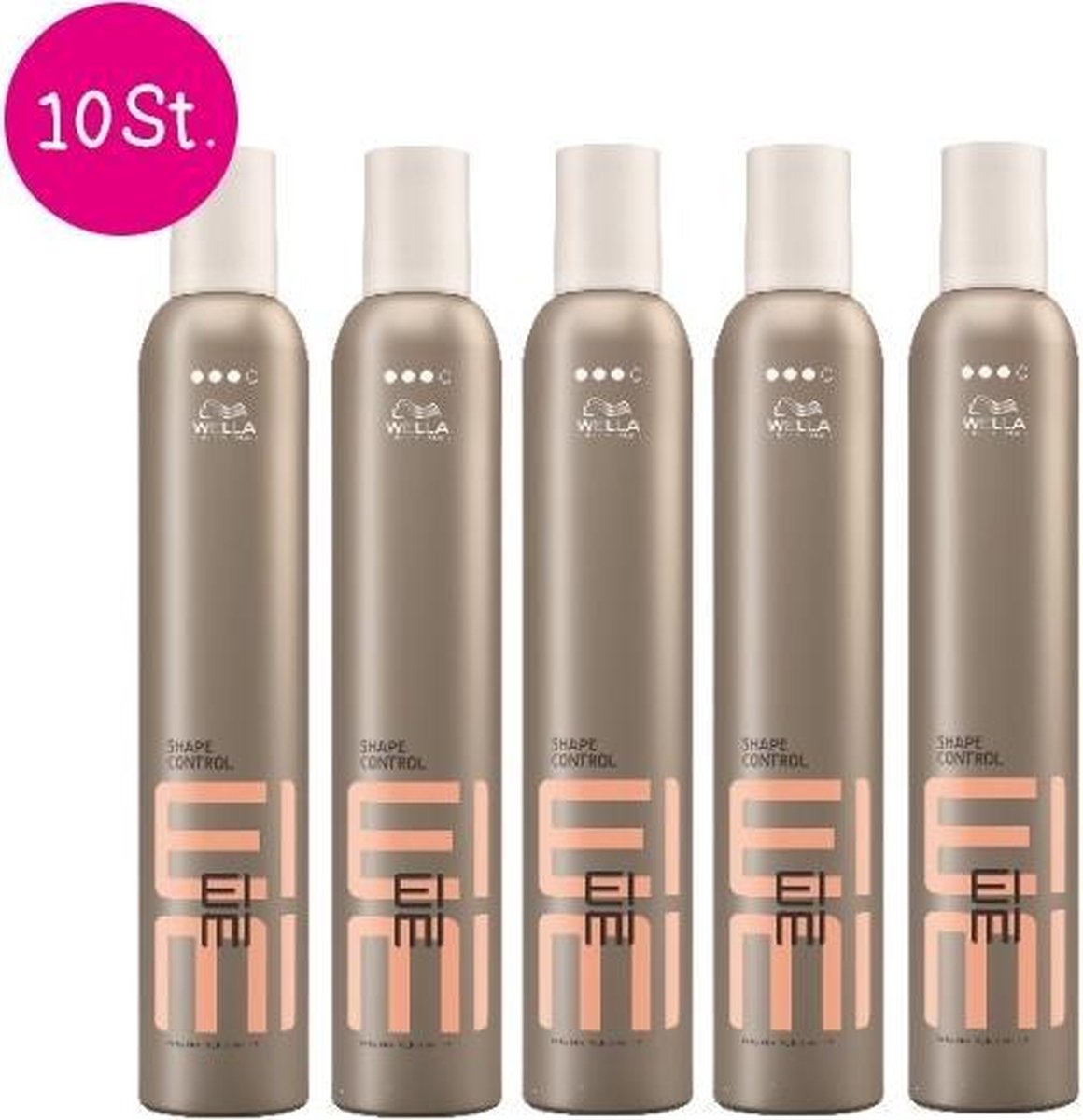 10x Wella EIMI Shape Control Mousse 300ml
