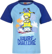 Minion t-shirt - Surf Challenge - blauw - maat 104 (4 jaar)