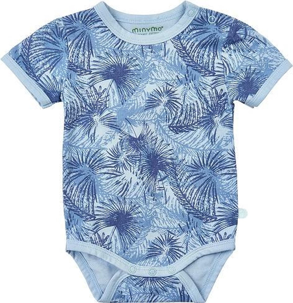 Minymo - jongens romper - celestial blue - Maat 56