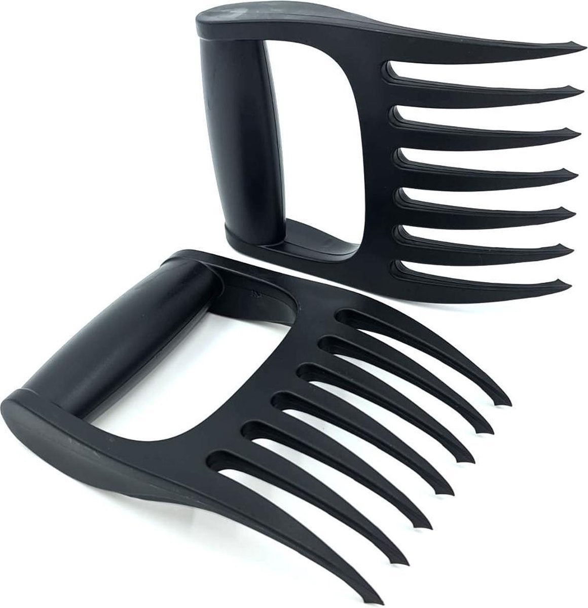 Best Getest! * Luxe en Professionele BBQ Vleesklauwen met weerhaakjes - Meat Claws - Pulled Pork klauwen - Bear paws - Barbeque accesoires - Set van 2 stuks * Uniek design!