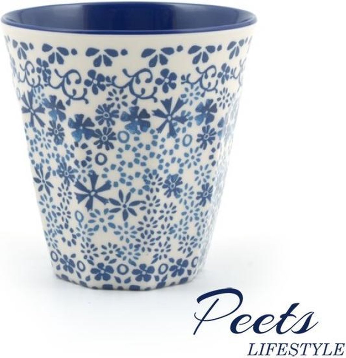 Bunzlau Castle Melamine Beker Indigo Lace
