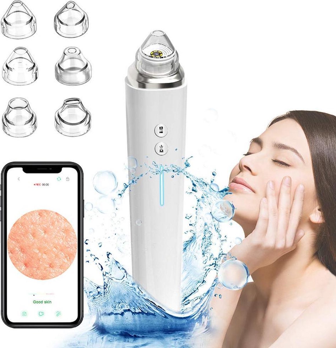 Blackhead remover met camera  – Mee eters verwijderen – Blackhead remover vacuüm