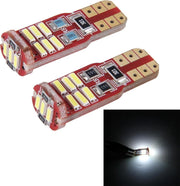 2 STKS T10 2 W 100LM 6000 K 12 SMD-4014 LED's Auto-opruimingslichten Lamp