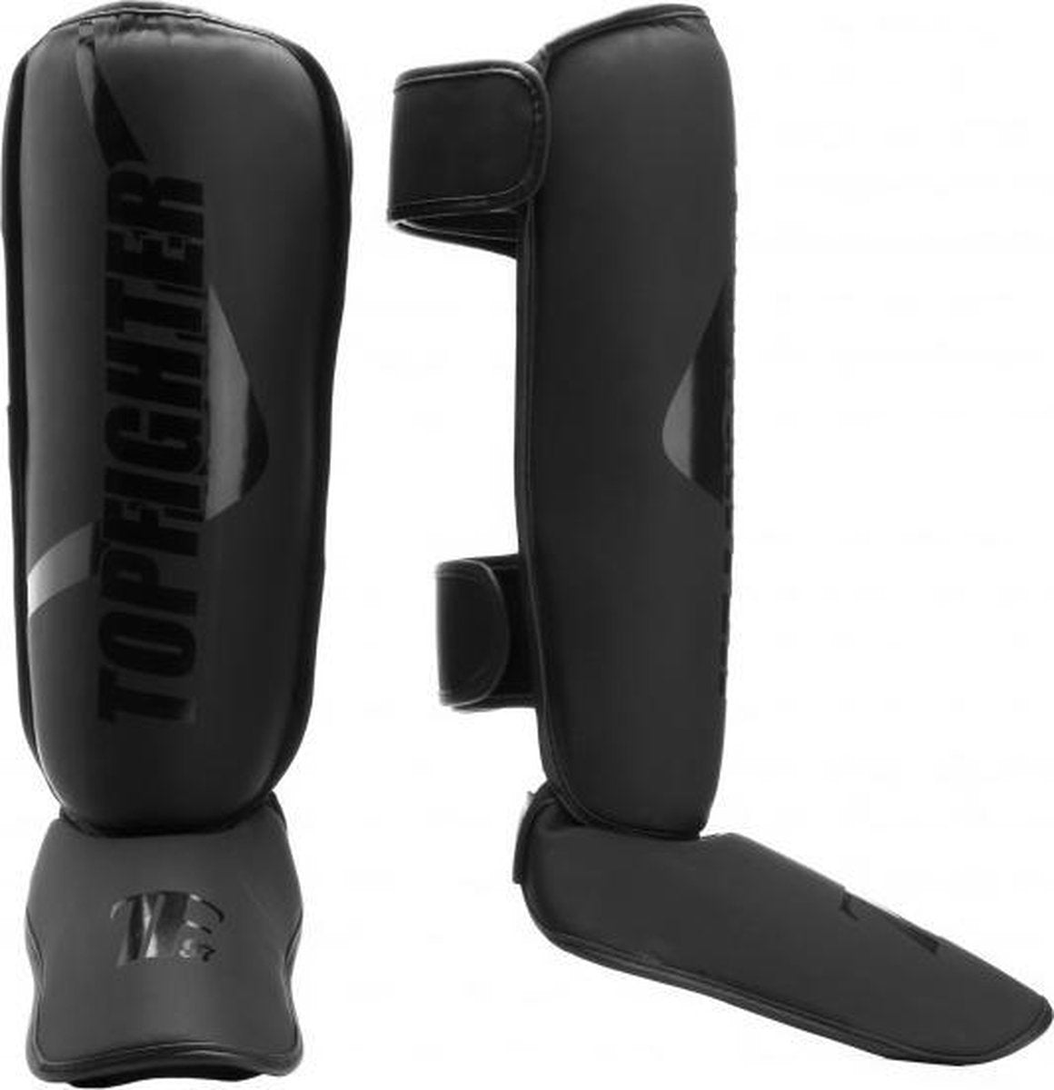 Topfighter Scheenbescherming Hybrid 2.0 Zwart Large