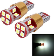 2 STUKS T10 3W 300 LM 6000K constant autoladinglicht met 12 SMD-3030-lampen