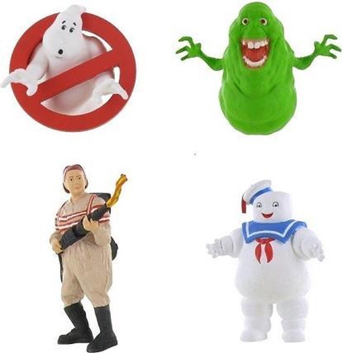 Comansi Speelset 4 Ghost Busters figuurtjes