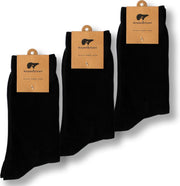 S&T bamboe sokken Classic Black Edition socks (3 pairs)
