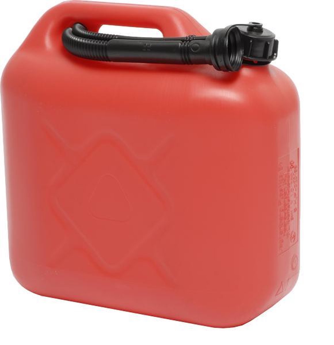 Travellife Benzine Jerrycan - Met Tuit - 10L - Rood