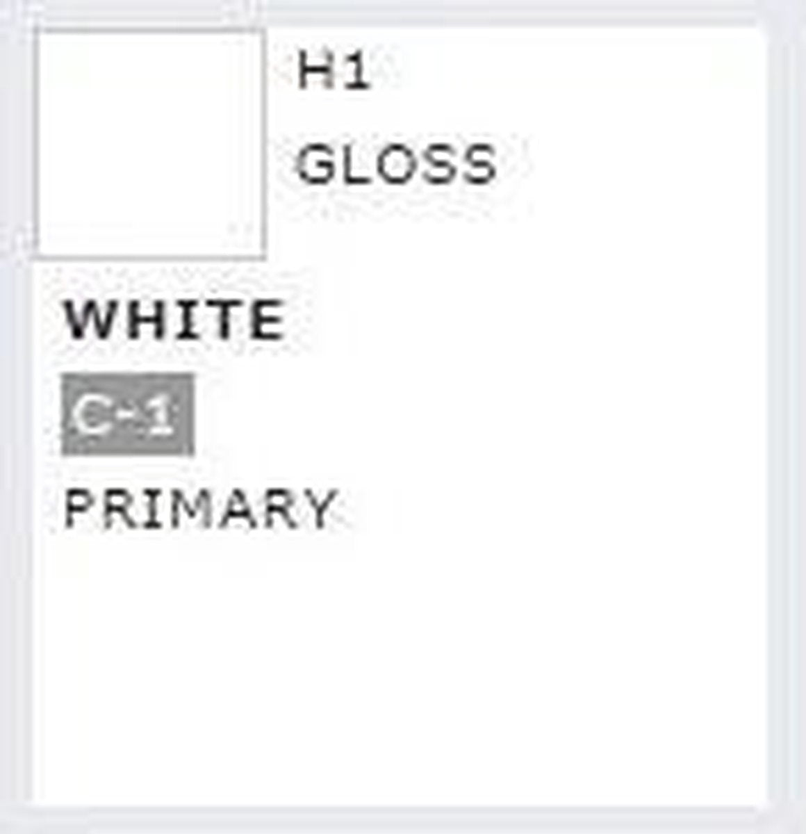 Mrhobby - Aqueous Hob. Col. 10 Ml White (Mrh-h-001)