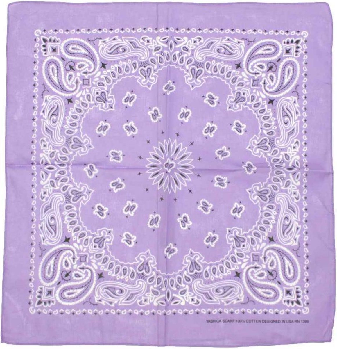 Attitude Holland Bandana Lilac alternative paisley Mondkapje Paars