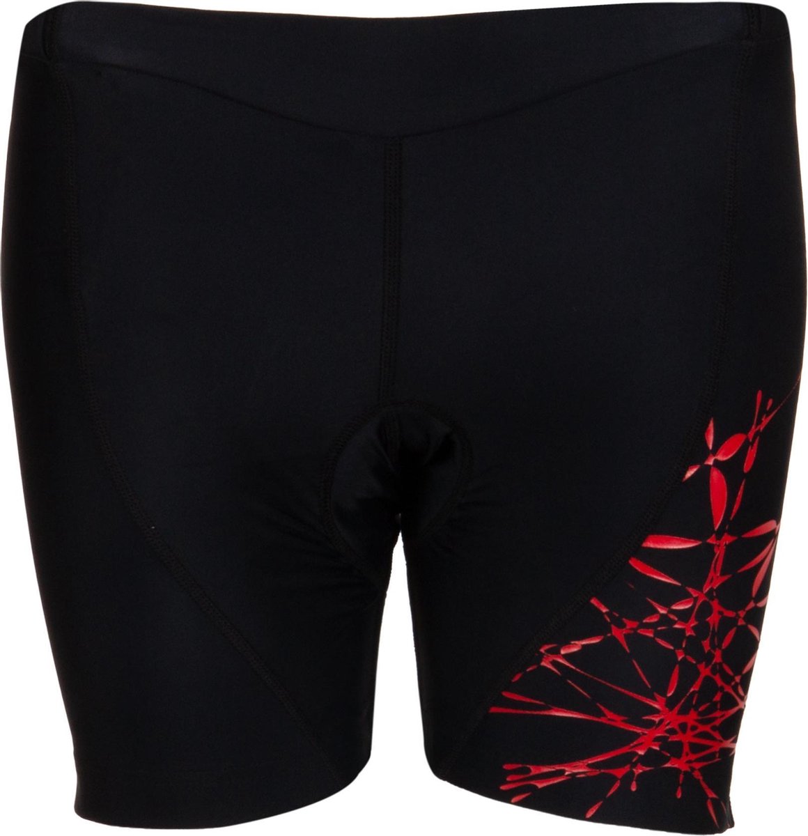 Onda Onda Tejo Fietsbroek - Maat XS  - Vrouwen - zwart/rood
