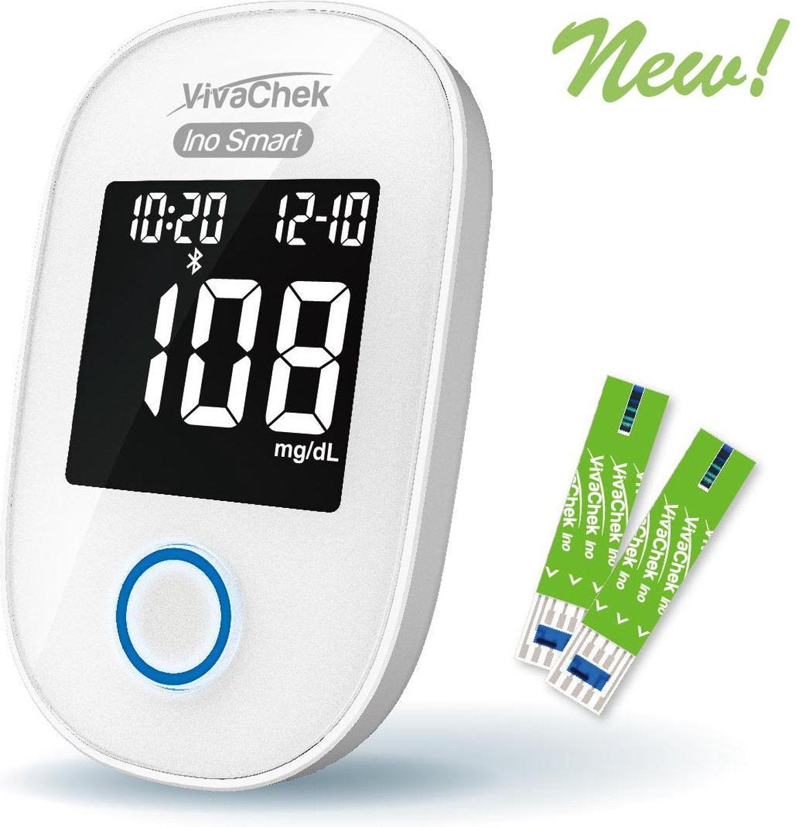 Vivachek Ino Smart glucosemeter startpakket (inclusief 25 lancetten