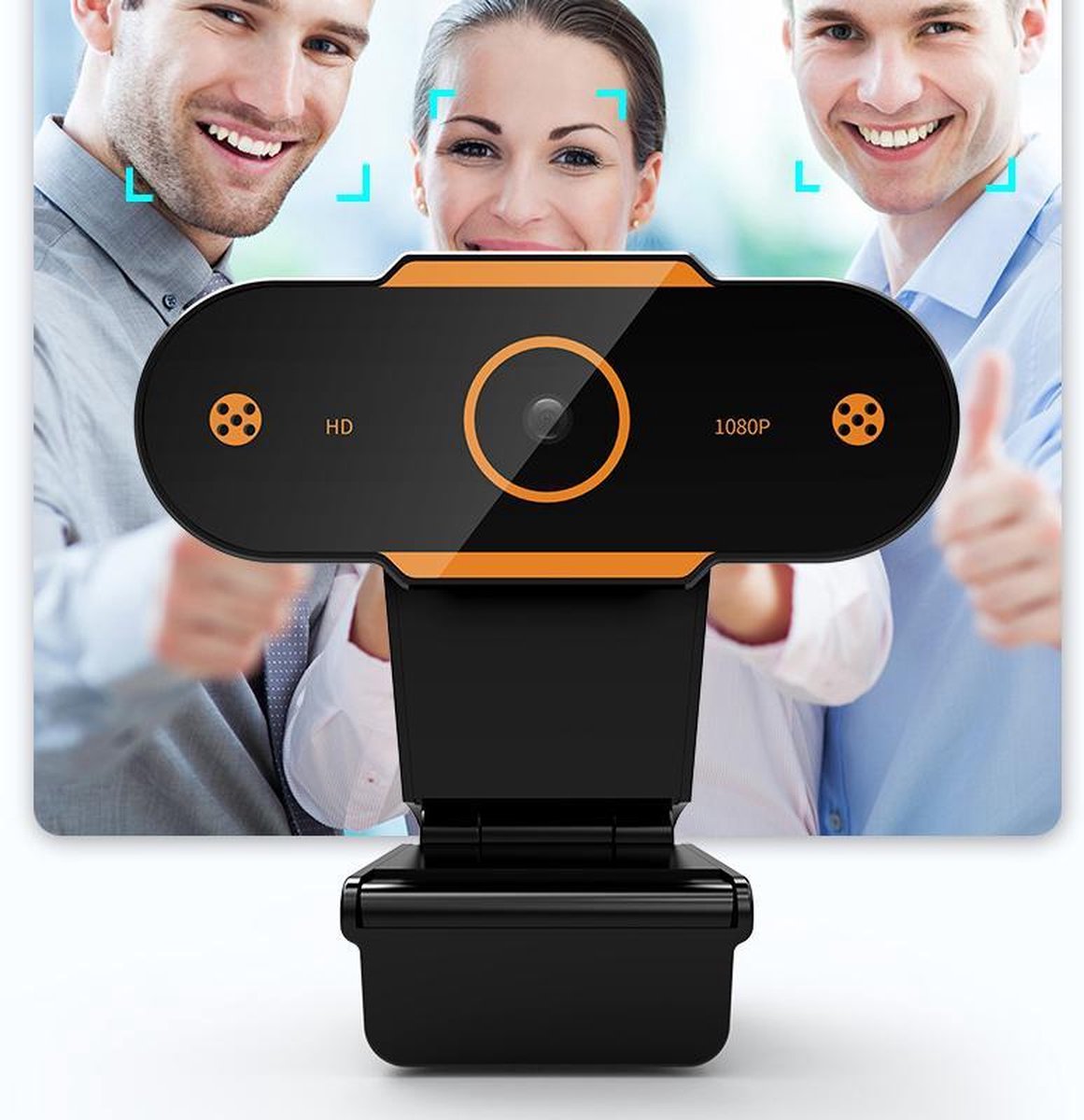 Webcam 1080P - FullHD - Orange