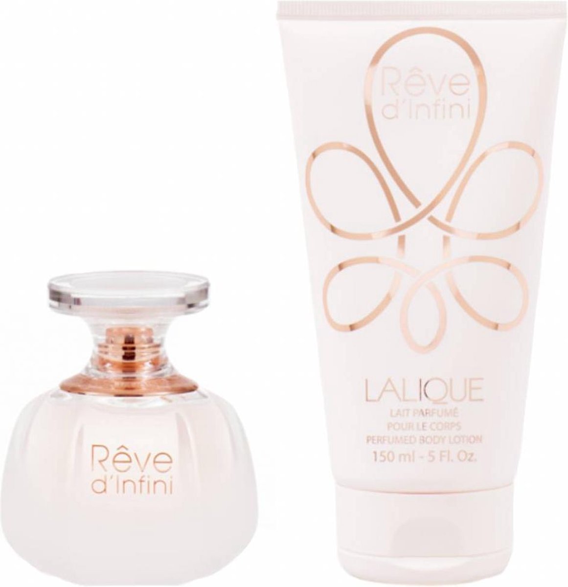 Lalique Rêve d'Infini Giftset - 50 ml eau de parfum spray + 150 ml bodylotion - cadeauset voor dames